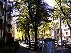 Zellinger Weg, Blick von der Laudaer Straße