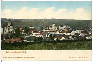 Blick auf Heidenreichstein 1906