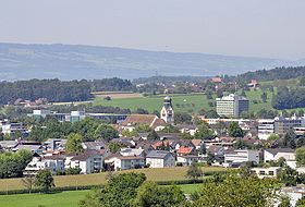 Blick auf Baar