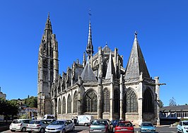 De Notre-Dame kerk van Caudebec-en-Caux