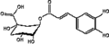 Strukturformel der Chlorogensäure