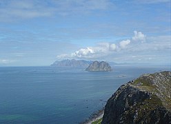 Mosken with Moskenesøya in the background