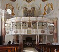 Frauenkirche: Innenraum mit Blick zur Westempore