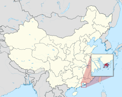 Hong Kong haritadaki konumu