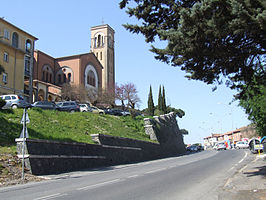 Kathedraal van Porto-Santa Rufina aan de Via Cassia.