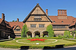 Hauptportal von Schloss Cecilienhof