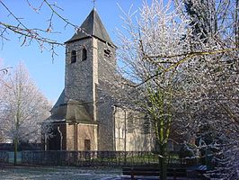 De Oude Kerk in de winter