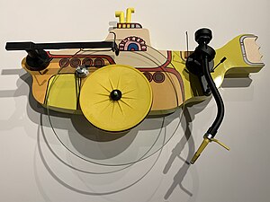 The Beatles Yellow Submarine turntable - part of the Artist Collection