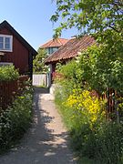 Auf Sandhamn gibt es keine Straßen, nur Wege und kleine Steige