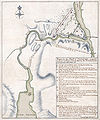 Manuscript British attack plans for the Battle of Ticonderoga, 1759.