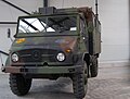 Unimog S 404 mit Funk-Kofferaufbau