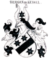 Wappen derer von Bergen gen. Kessel bei Siebmacher[5]