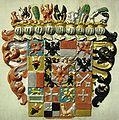 Wappen der Markgrafen von Ansbach und Bayreuth mit Einordnung des Stargarder Armes