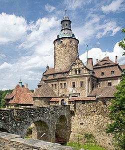 The main part of Czocha Castle