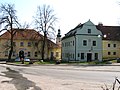 Marktplatz in Římov