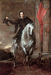 Anthonis van Dyck: Anton Giulio Brignole-Sale zu Pferd (1627)