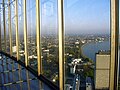 Bonn Posttower, Aussichtsdeck auf der Vorstandsetage