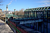 Brücke Neuer Zugang, Station Friedensbrücke