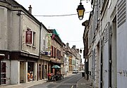 Straat in het centrum: de Rue Grande