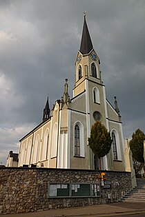 Doppleschwand : Parish Church of Saint Nicholas - south & west façade