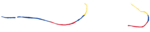 Bajo Nuevo Bank (Colombian flag)