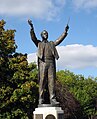 Statue of Gustav Holst in his home town of Cheltenham