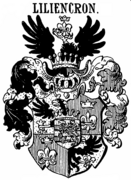 Wappen der Freiherren von Liliencron, 1665