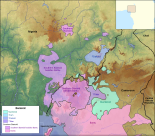 Map of the Bantoid languages of Nigeria and Cameroon