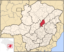 Diamantina – Mappa