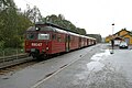 Bahnhof Heggedal mit 69.047