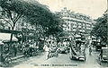 Boulevard des Italiens – (Postkarte vor März 1910)