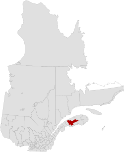 Location of La Matapédia