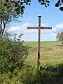 Das Schwarze Kreuz am Grenzübertritt von Sachsen nach Böhmen