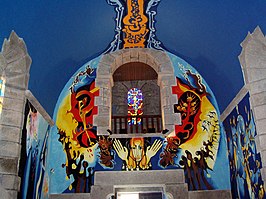 Interieur kerk