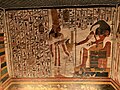 Nefertari before Thoth, upper annex room