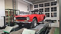 Triumph TR6 – Baujahr 1972 – mit Alurädern ATS 6155