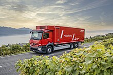 Bild Pistor Lkw in der Westschweiz