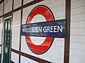 Roundel on platform