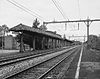 The Ampere station platform in the 1970s