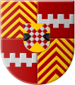 Wappen der Anna von Egmond (1533–1558), Gräfin von Buren, Leerdam und Lingen
