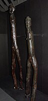 Braak Bog Figures, c. 2nd-4th centuries BCE, Schleswig-Holstein state archaeology museum at Gottorf Castle[45][46]