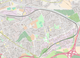 Spoorlijn Duisburg-Neumühl - Duisburg-Hamborn op de kaart