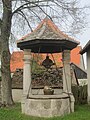 Ziehbrunnen aus Sandsteinquadern