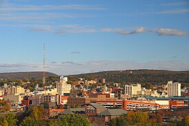 Skyline of Downtown Scranton.