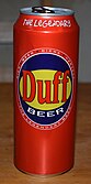 Can reading The Legendary Duff Beer Bier Cerveza