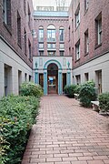 East Hall courtyard