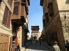 Οδός στο Μεσαιωνικό Κάιρο.