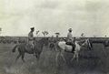 Lord Chelmsford inspecting the Light Horse camp at Lytton, April 1908