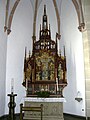 Marienaltar mit Wallfahrtskerze