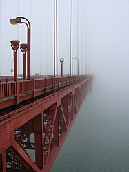 Nebel an der Golden Gate Bridge (von Grombo)
